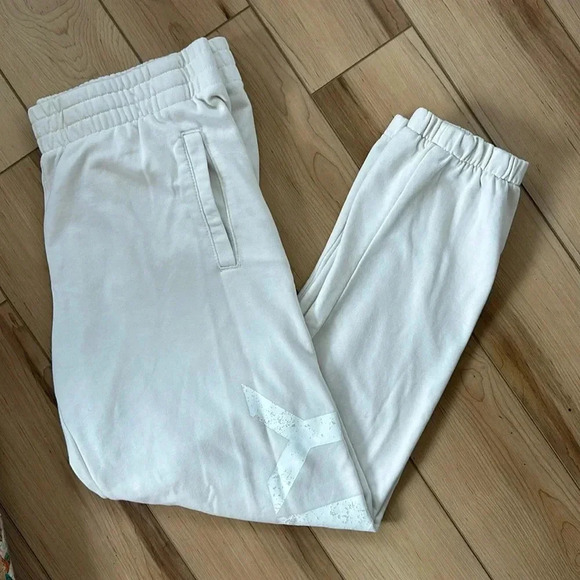 DKNY women’s sweatpants. Cream. Size small. - Picture 1 of 9